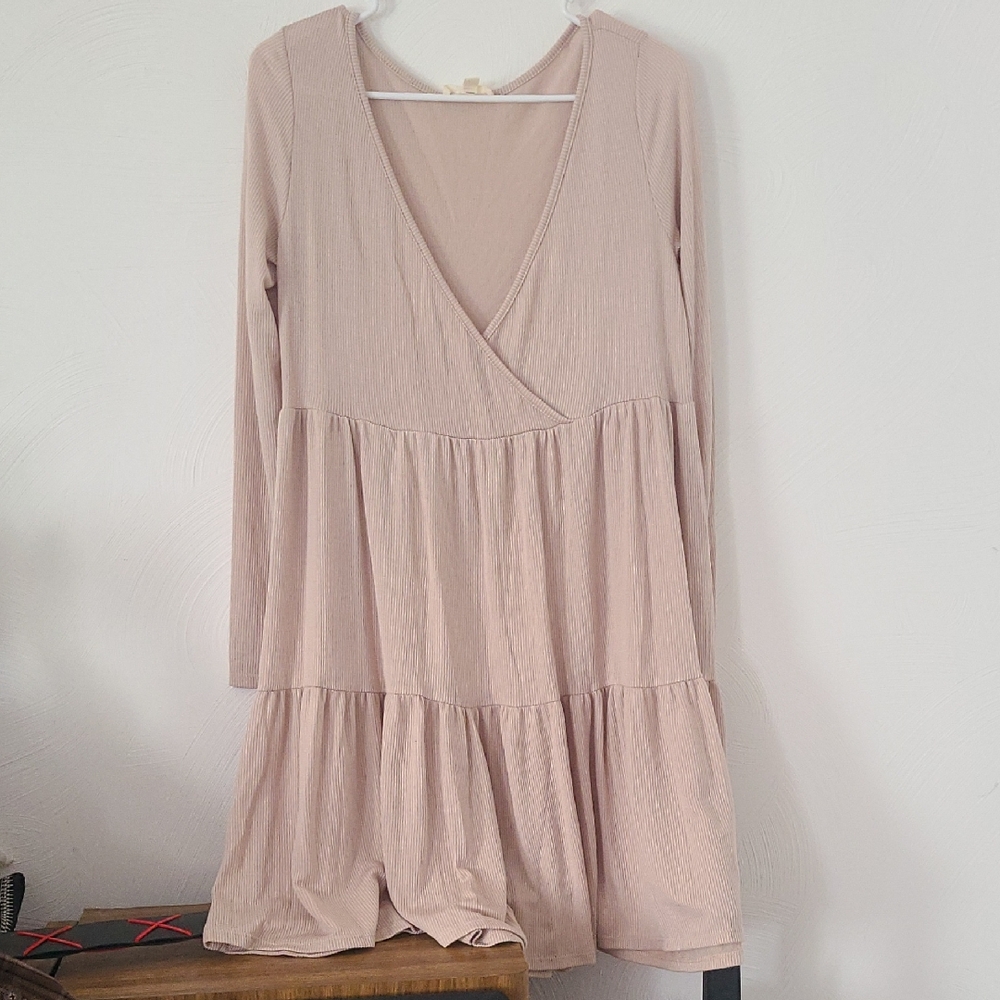 See You Monday  Long Sleeve Dress